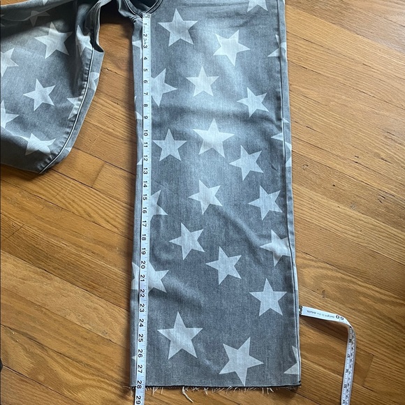 Starry Gray Flare Jeans - Picture 8 of 8